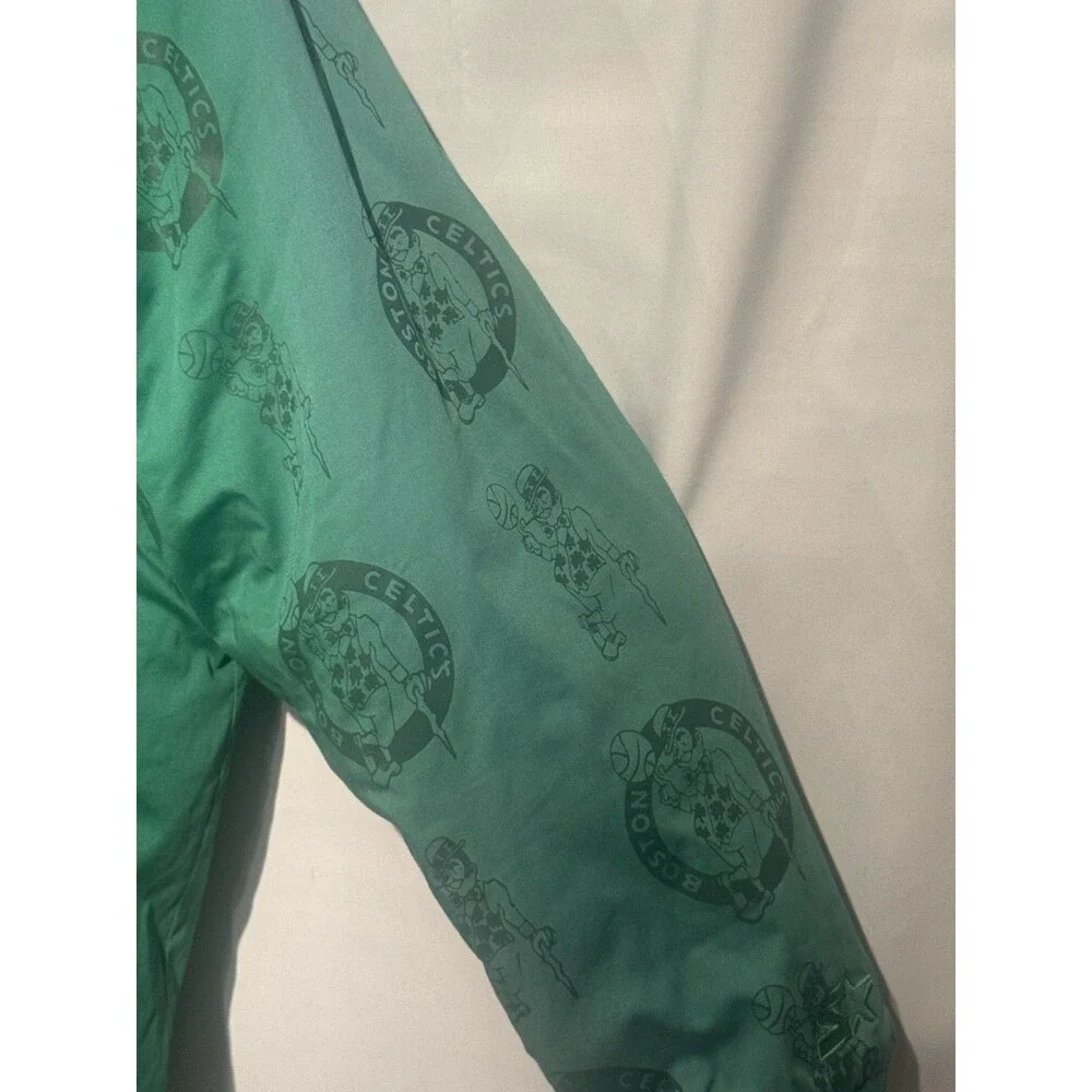 Vintage Boston Celtics Starter Jacket 4XL 80s 90s Green  Bomber Men’s NBA - Picture 4 of 10